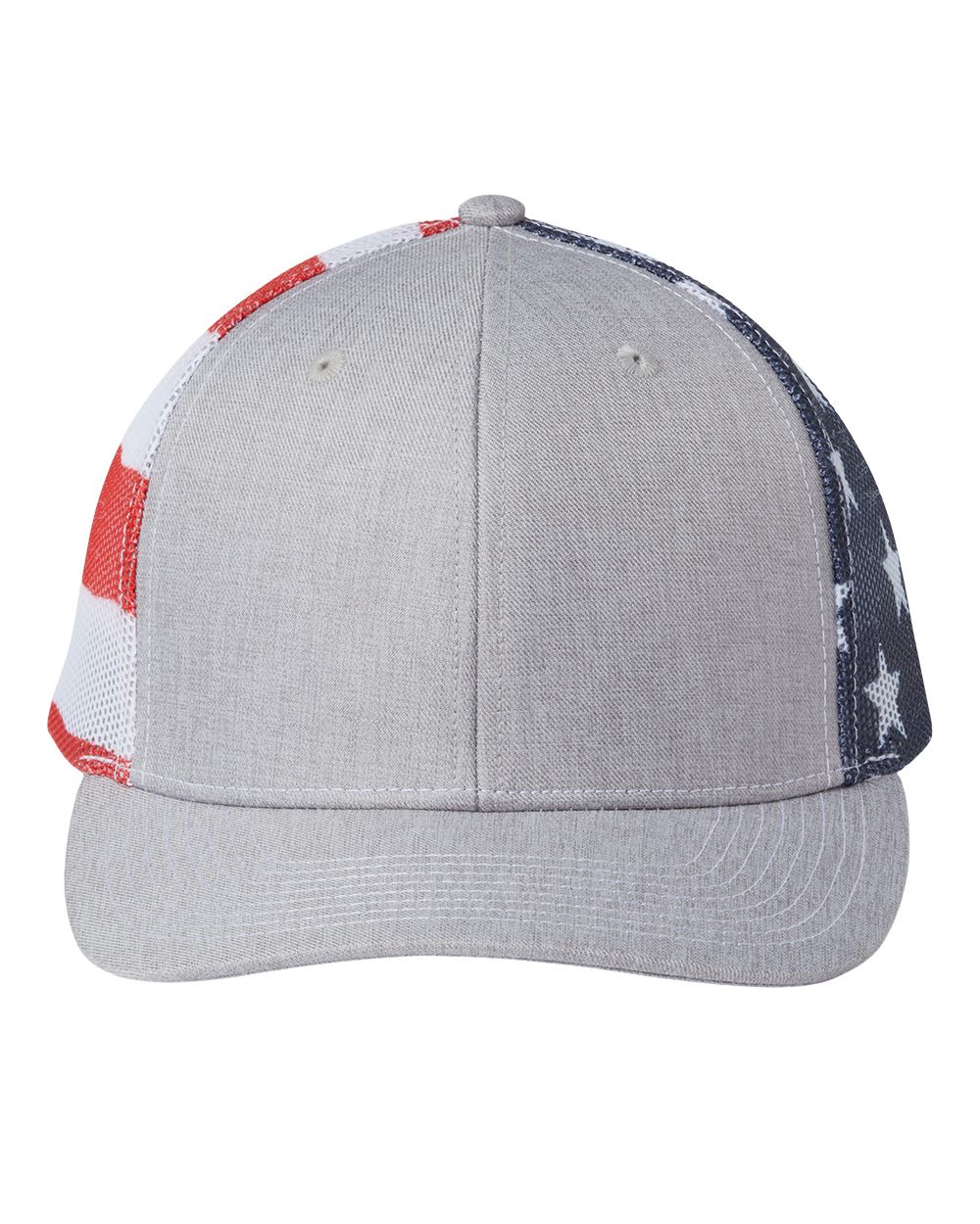 Printed Mesh Trucker Cap - styleImage