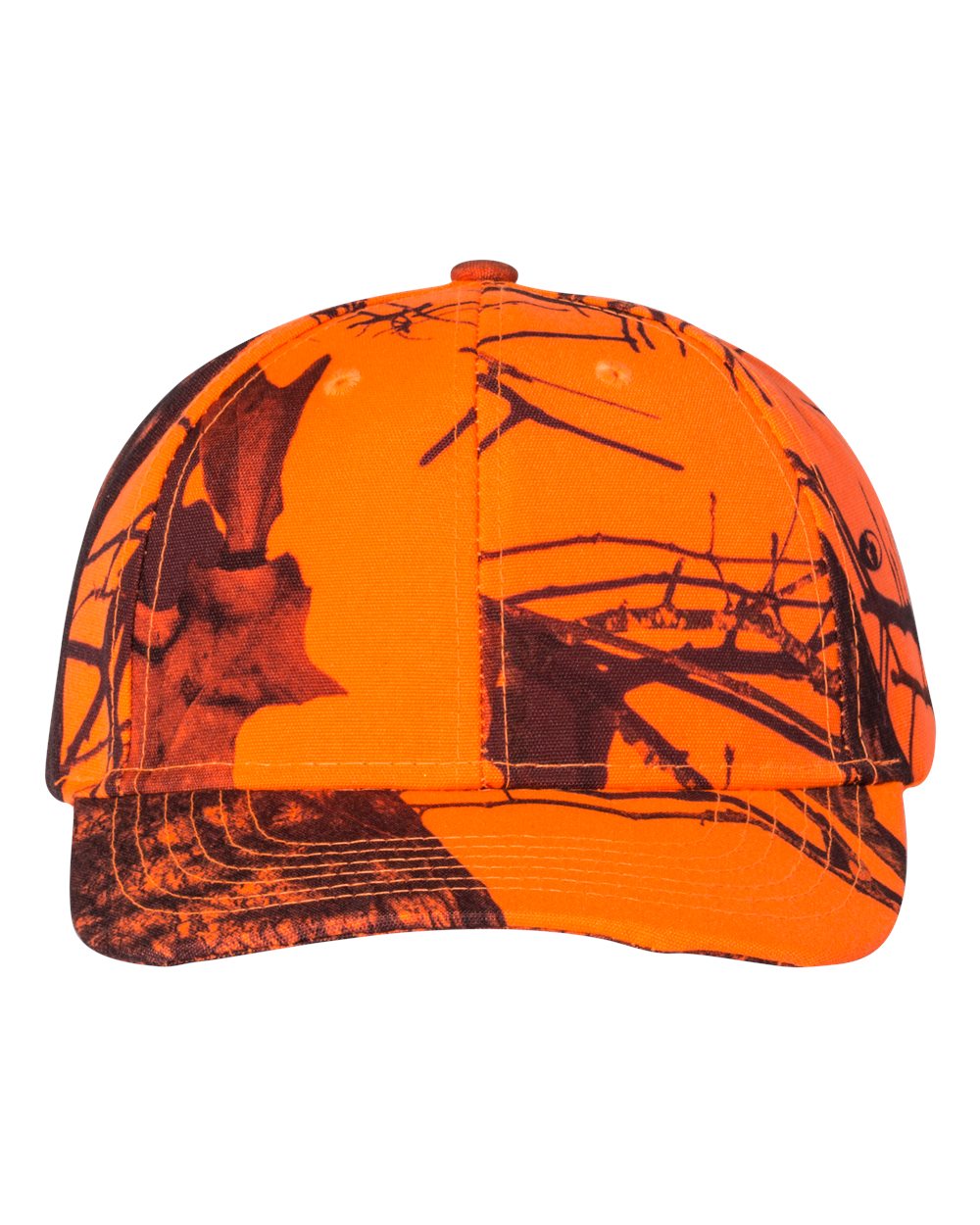 Specialty Licensed Camo Cap - Front - B76395660 - Mossy Oak Break-Up Blaze Orange