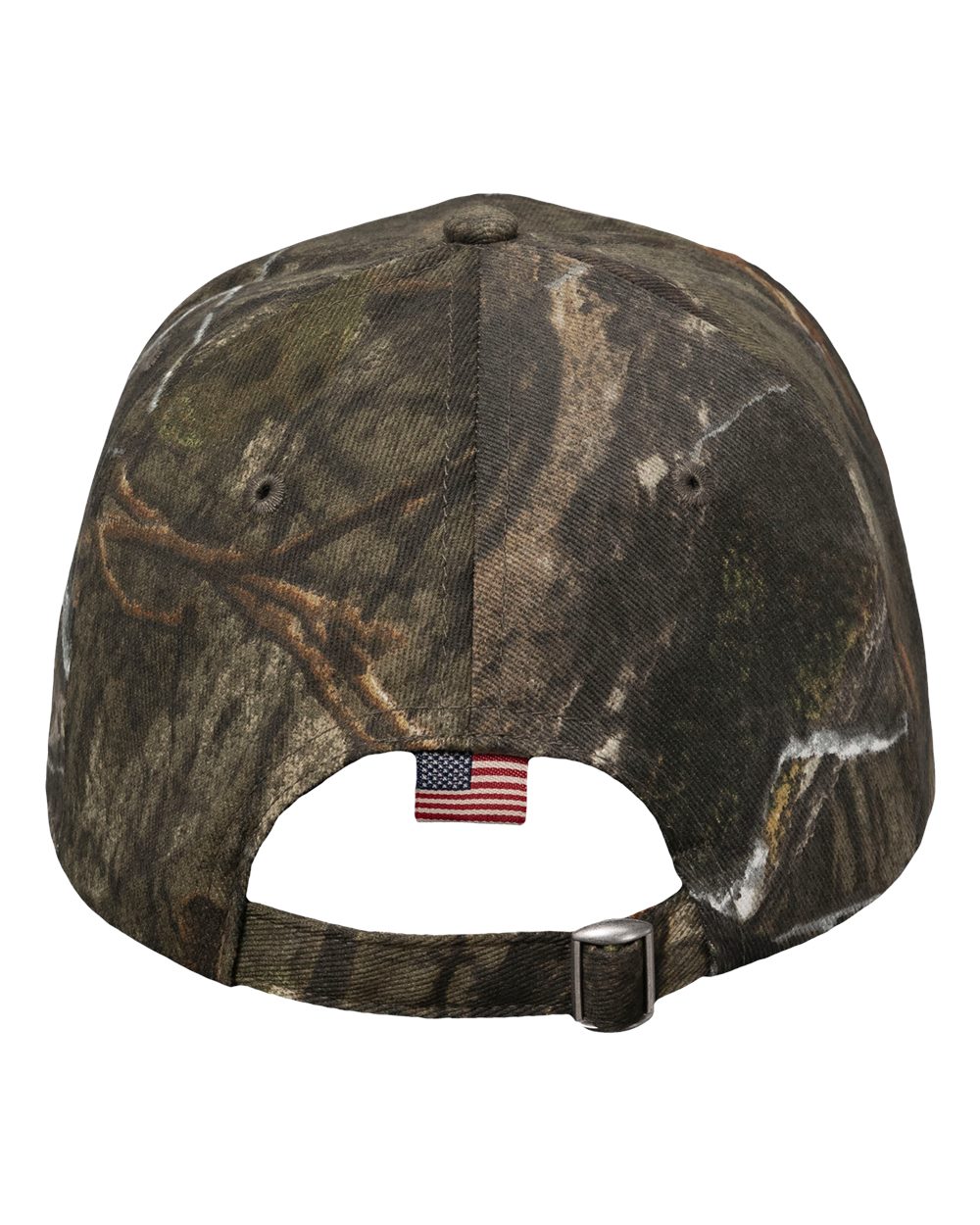 Camo Woven USA Flag Cap - Back - B30595980 - Country DNA/ USA Flag