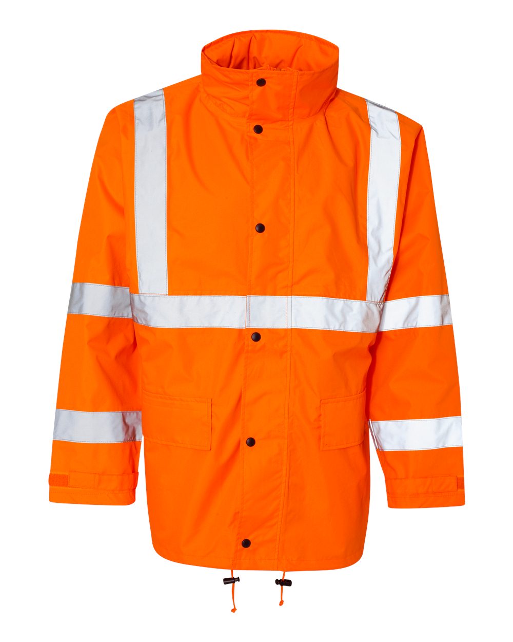 Unisex Economy Full Rainsuit - Front - B88129663 - Orange