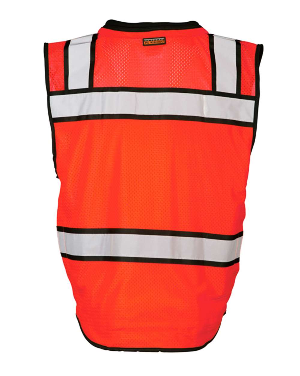 Unisex High-Performance Surveyors Vest - Back - B64429703 - Fluorescent Red (S5704)