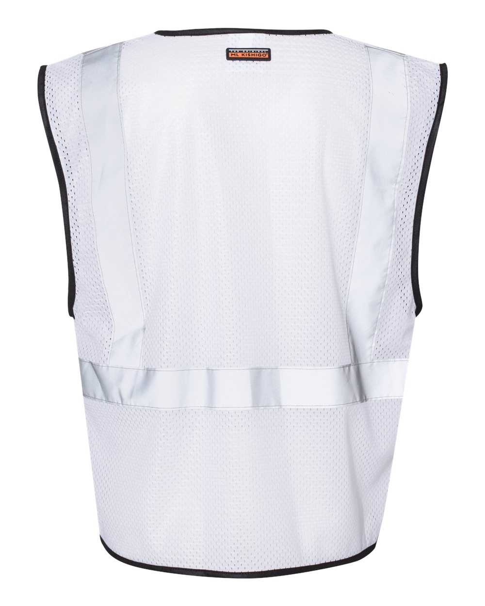 Unisex EV Series® Enhanced Visibility Non-ANSI Vest - Back - B68829003 - White - B124
