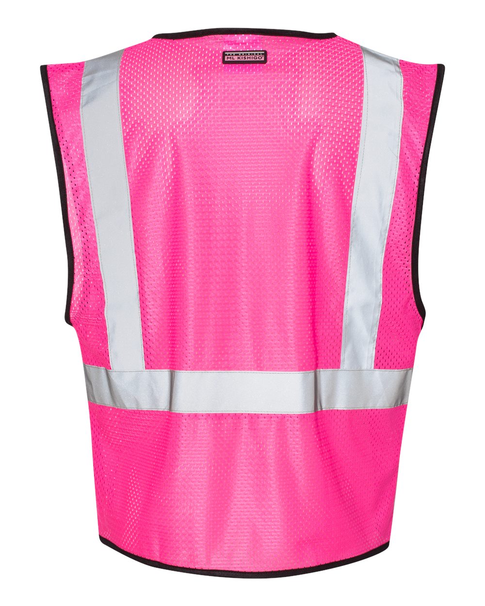 Unisex EV Series® Enhanced Visibility Non-ANSI Vest - Back - B68829303 - Pink - B126