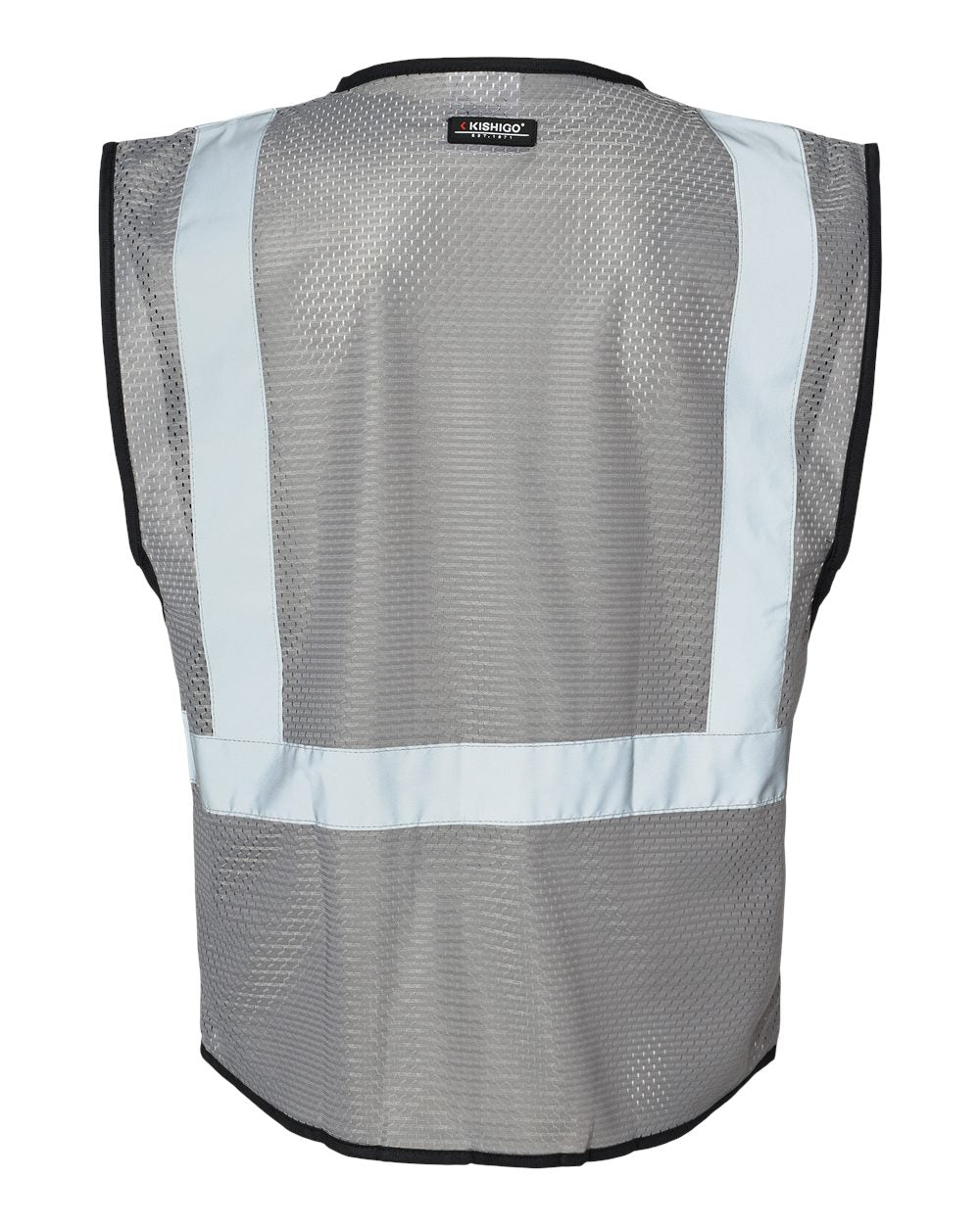 Unisex EV Series® Enhanced Visibility Non-ANSI Vest - Back - B68829583 - Grey - B131