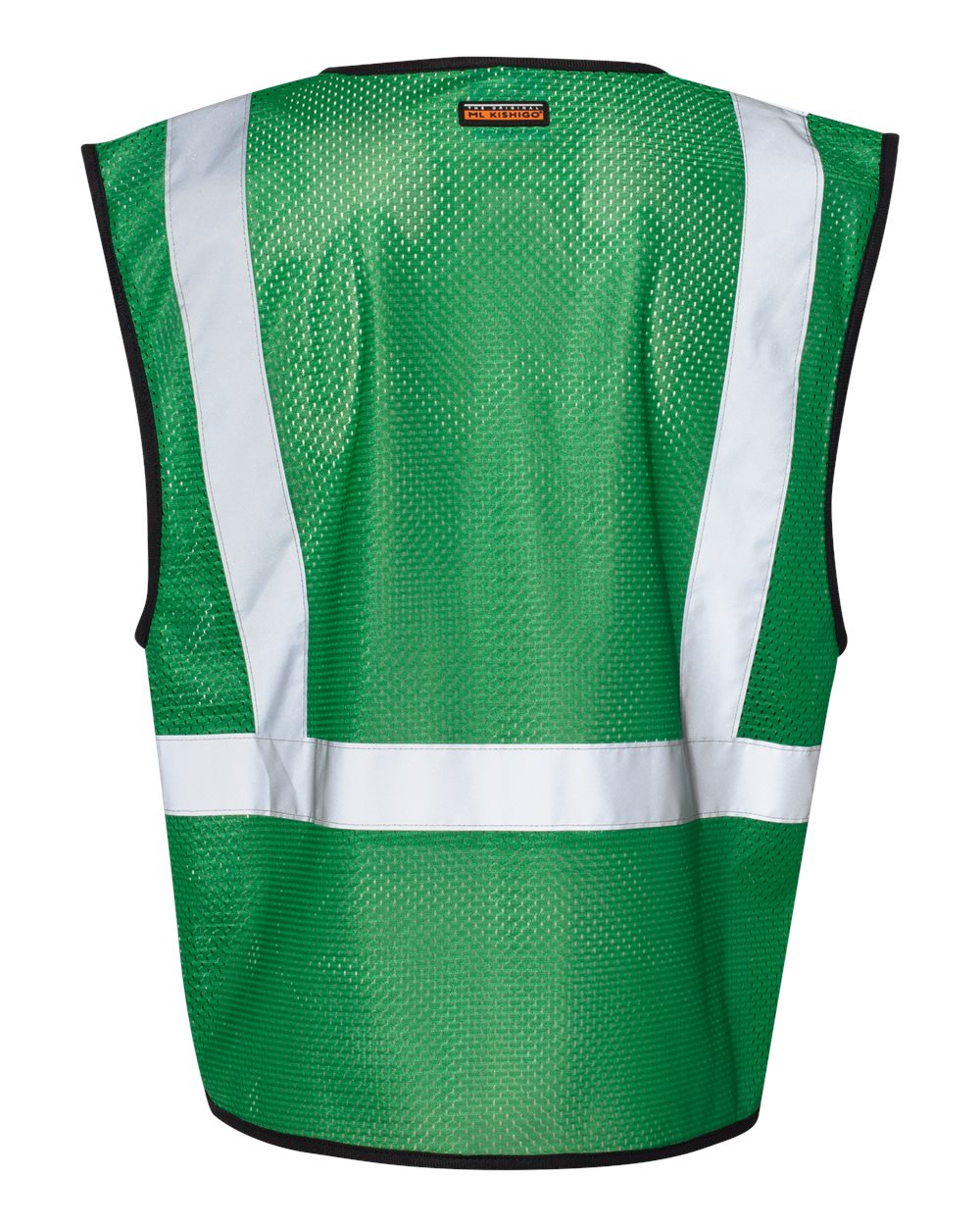 Unisex EV Series® Enhanced Visibility Non-ANSI Vest - Back - B68829603 - Green - B123