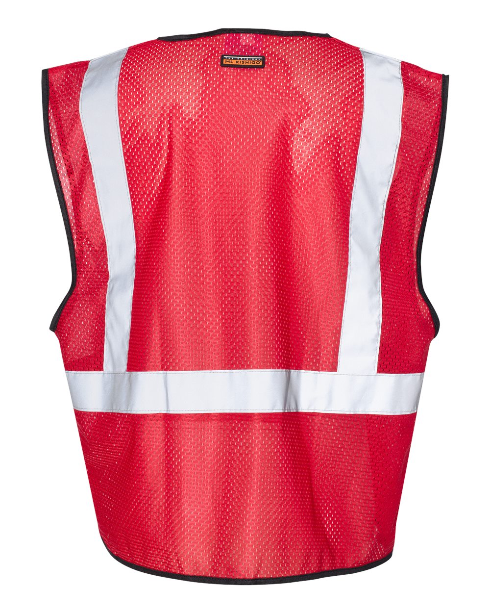 Unisex EV Series® Enhanced Visibility Non-ANSI Vest - Back - B68829703 - Red - B122