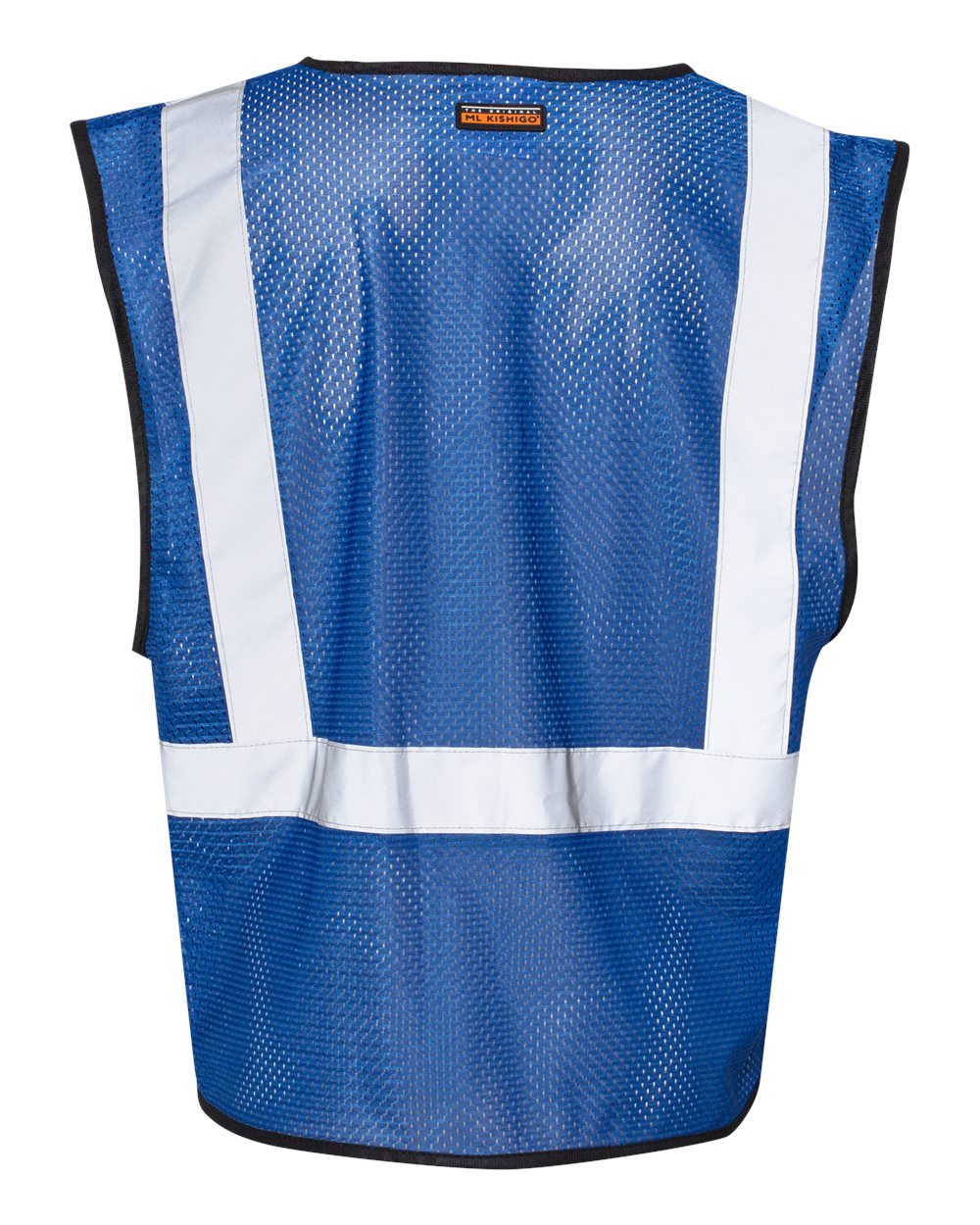Unisex EV Series® Enhanced Visibility Non-ANSI Vest - Back - B68829753 - Royal Blue - B121