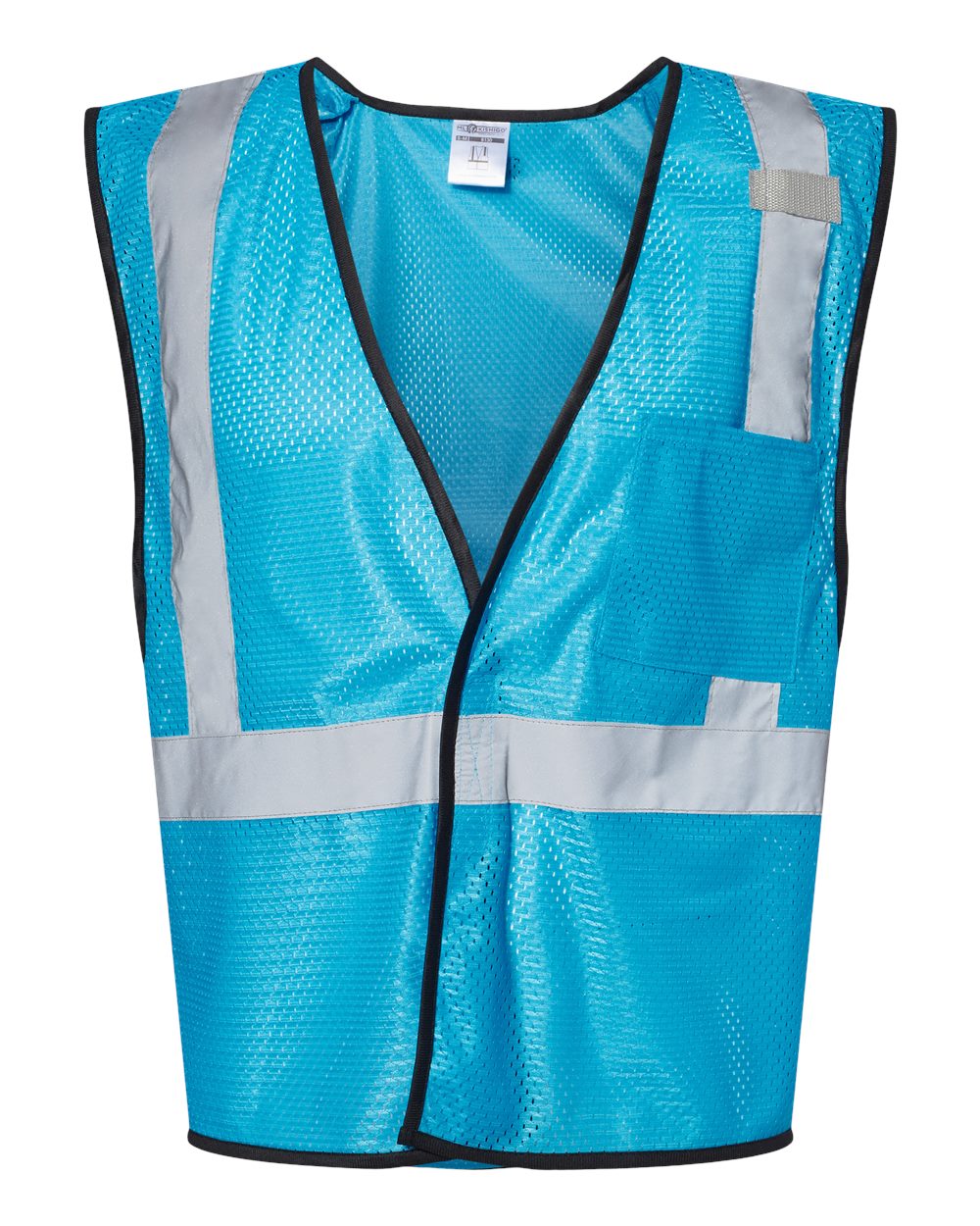 Unisex EV Series® Enhanced Visibility Non-ANSI Vest - Front - B68829253 - Electric Blue - B130