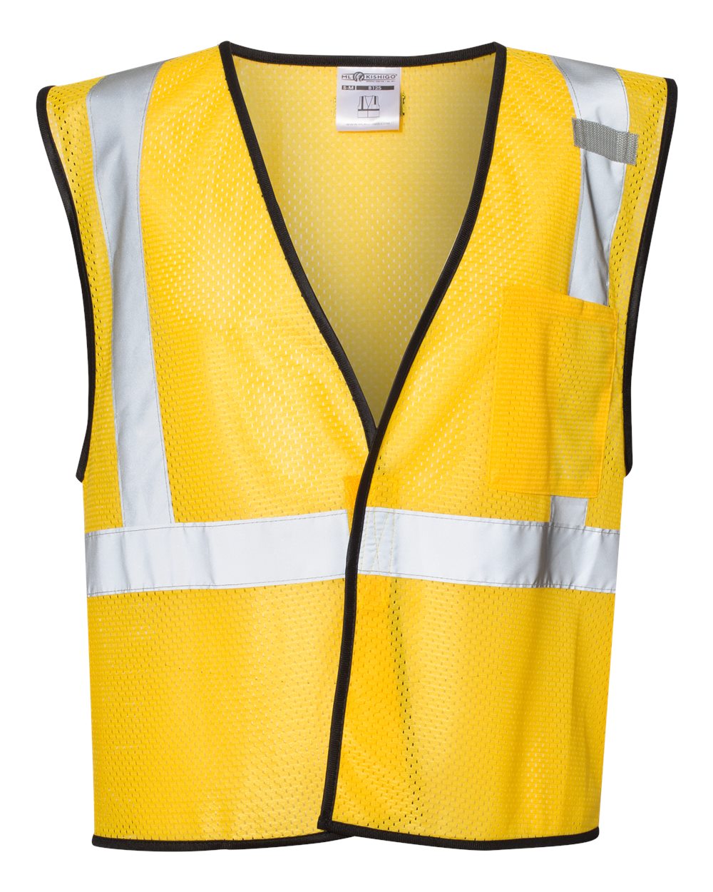 Unisex EV Series® Enhanced Visibility Non-ANSI Vest - Front - B68829403 - Yellow - B125