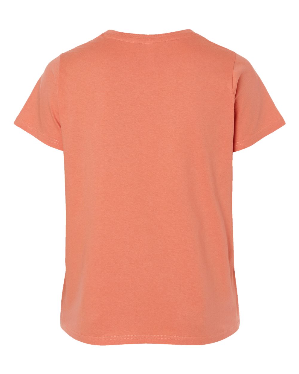 Women's Curvy Collection Fine Jersey Tee - Back - B04938082 - Sunset
