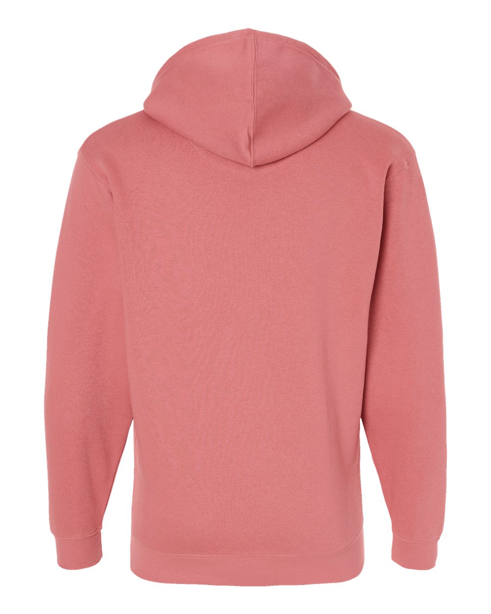 Unisex Elevated Fleece Hoodie Sweatshirt - Back - B06538273 - Mauvelous