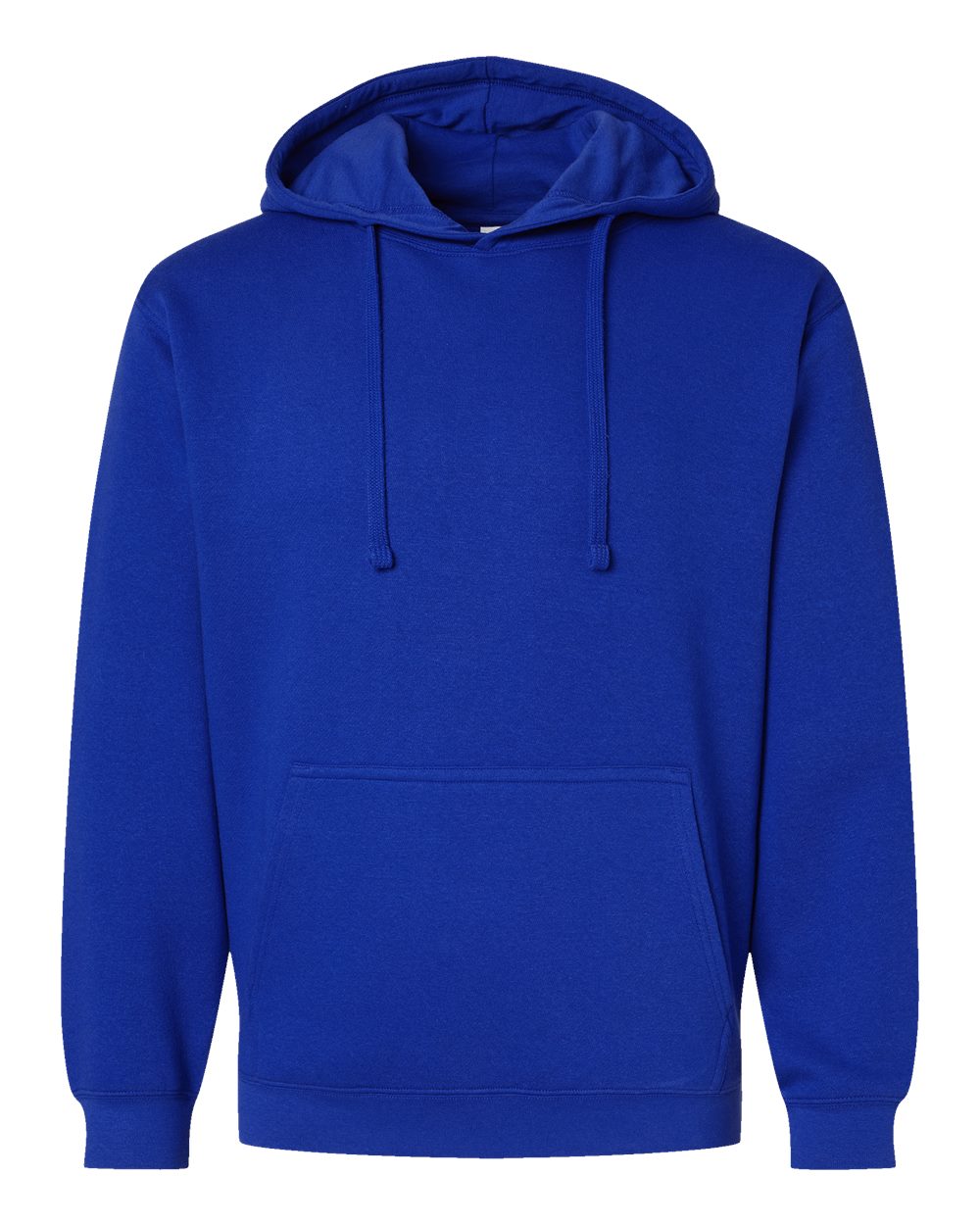 Unisex Elevated Fleece Hoodie Sweatshirt - Front - B06538753 - Royal