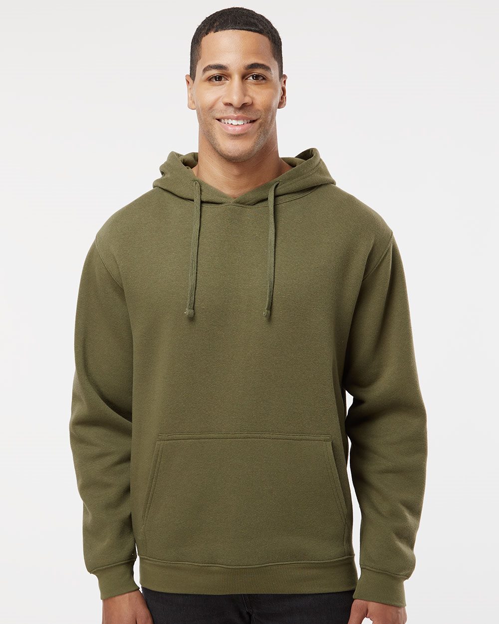 Unisex Elevated Fleece Hoodie Sweatshirt - styleImage