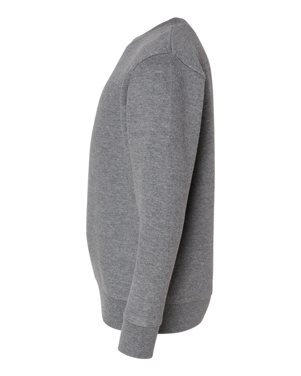Youth Elevated Fleece Crewneck Sweatshirt - DirectSide - B06638132 - Granite Heather