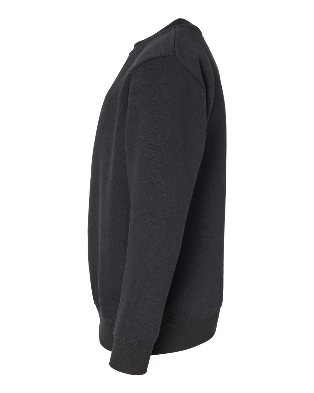 Youth Elevated Fleece Crewneck Sweatshirt - DirectSide - B06638502 - Black