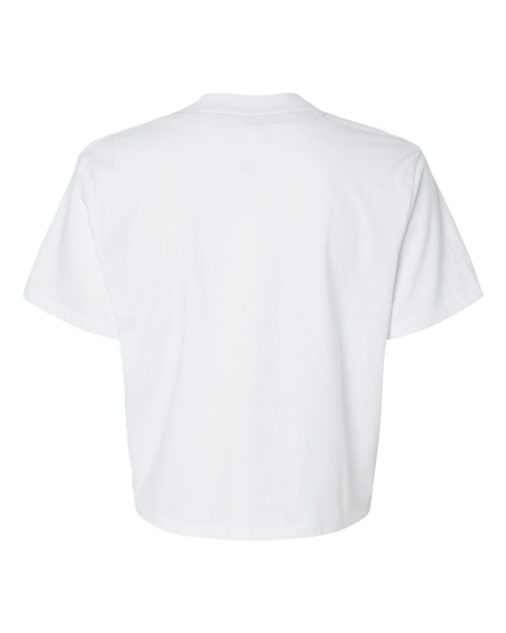 Women's Boxy Tee - Back - B06838013 - Blended White