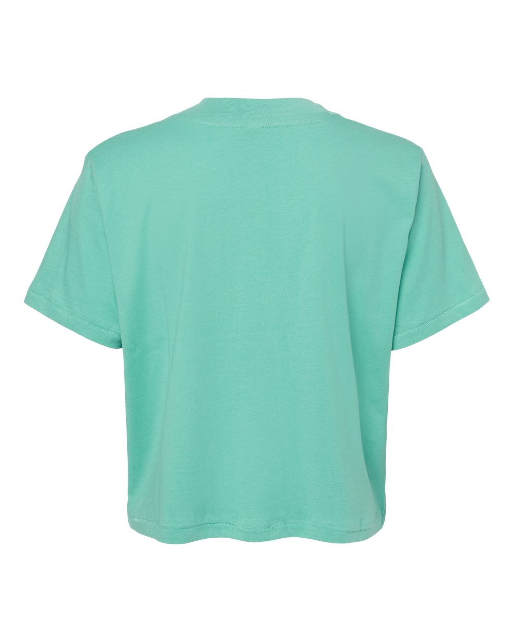 Women's Boxy Tee - Back - B06838813 - Saltwater