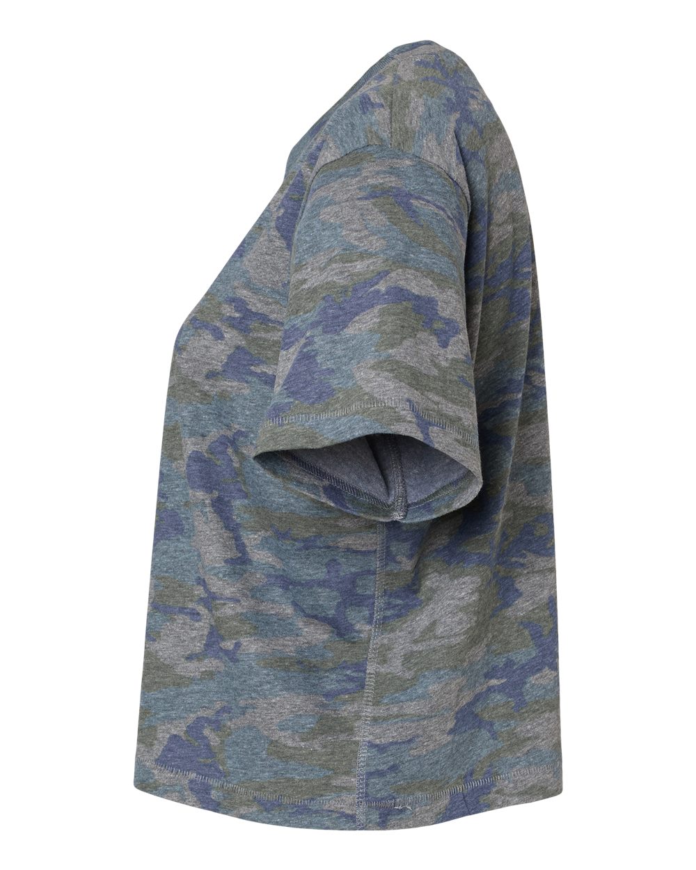 Women's Boxy Tee - DirectSide - B06838983 - Vintage Camo