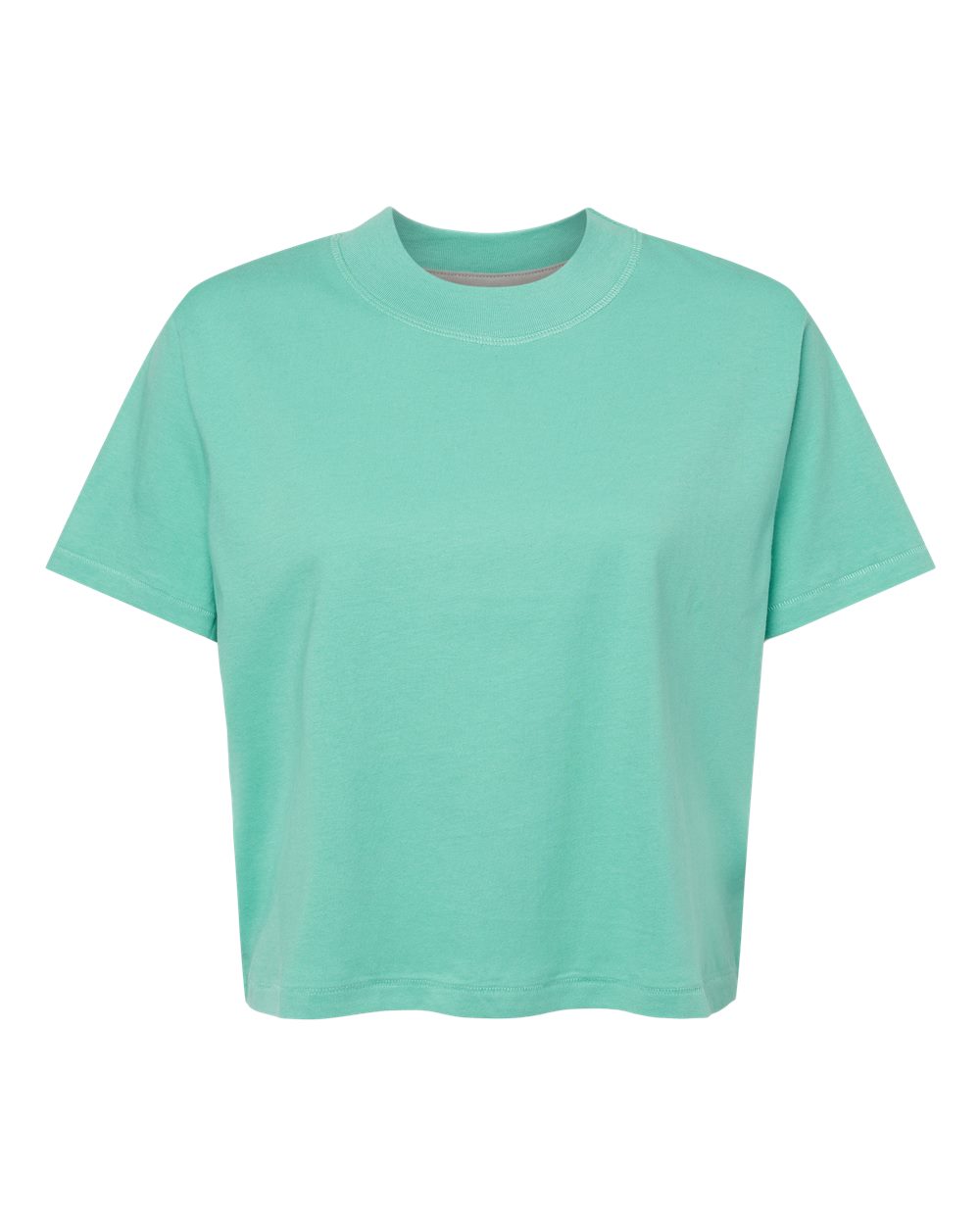 Women's Boxy Tee - Front - B06838813 - Saltwater