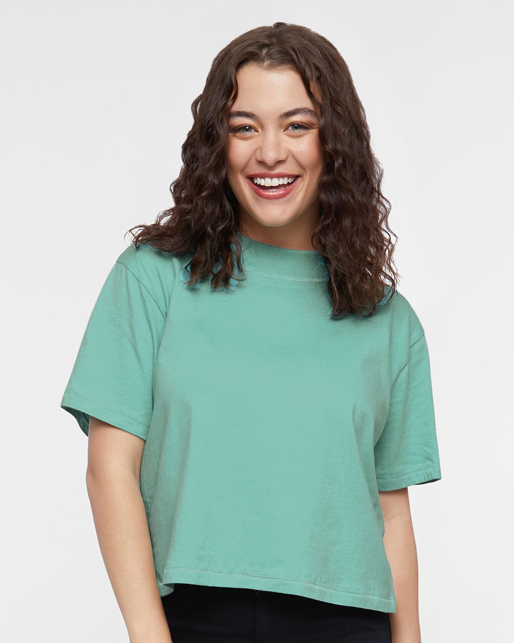 Women's Boxy Tee - styleImage