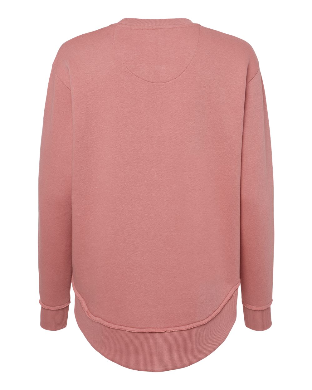 Women's Weekend Fleece Crewneck Sweatshirt - Back - B07038273 - Mauvelous
