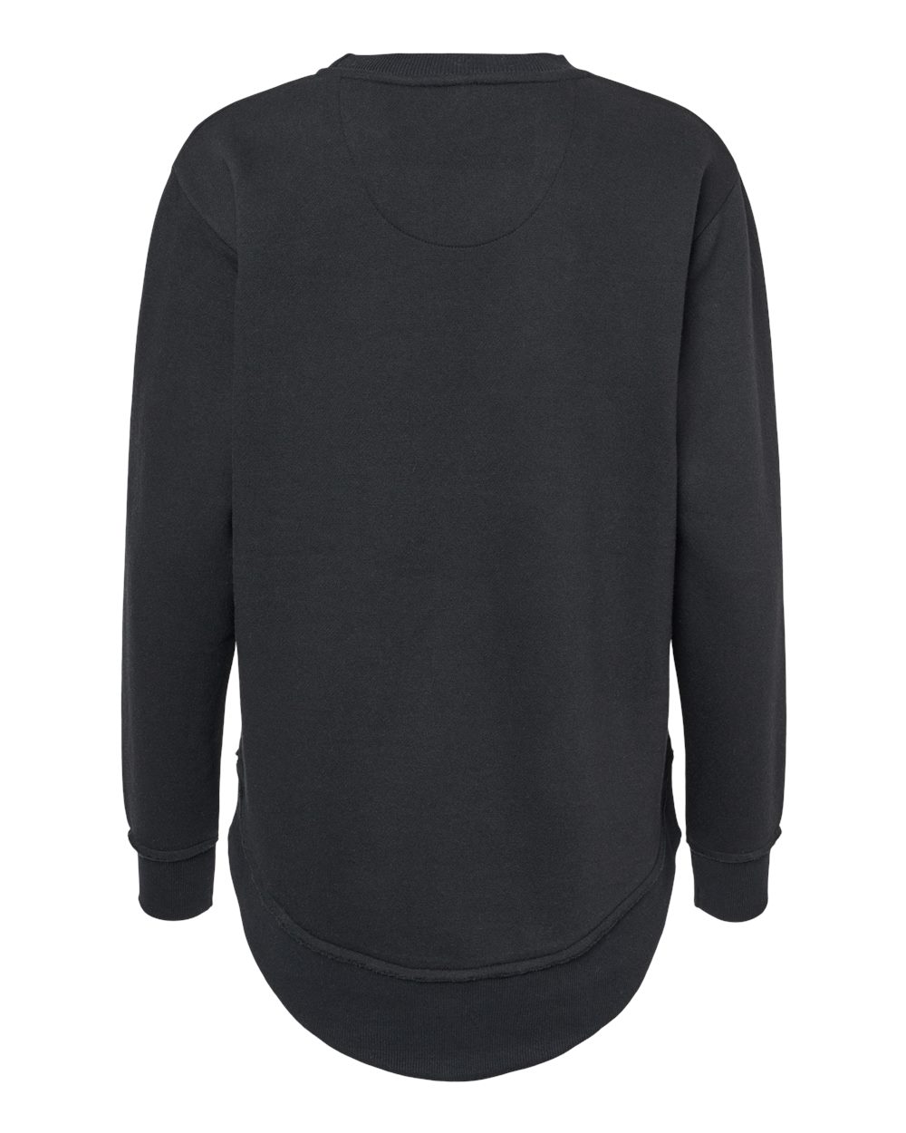 Women's Weekend Fleece Crewneck Sweatshirt - Back - B07038503 - Black