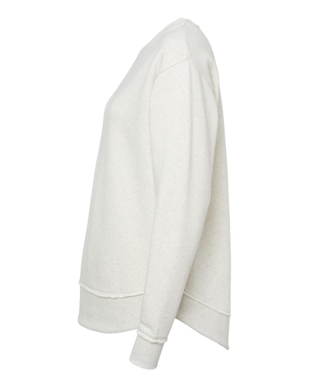 Women's Weekend Fleece Crewneck Sweatshirt - DirectSide - B07038243 - Natural Heather