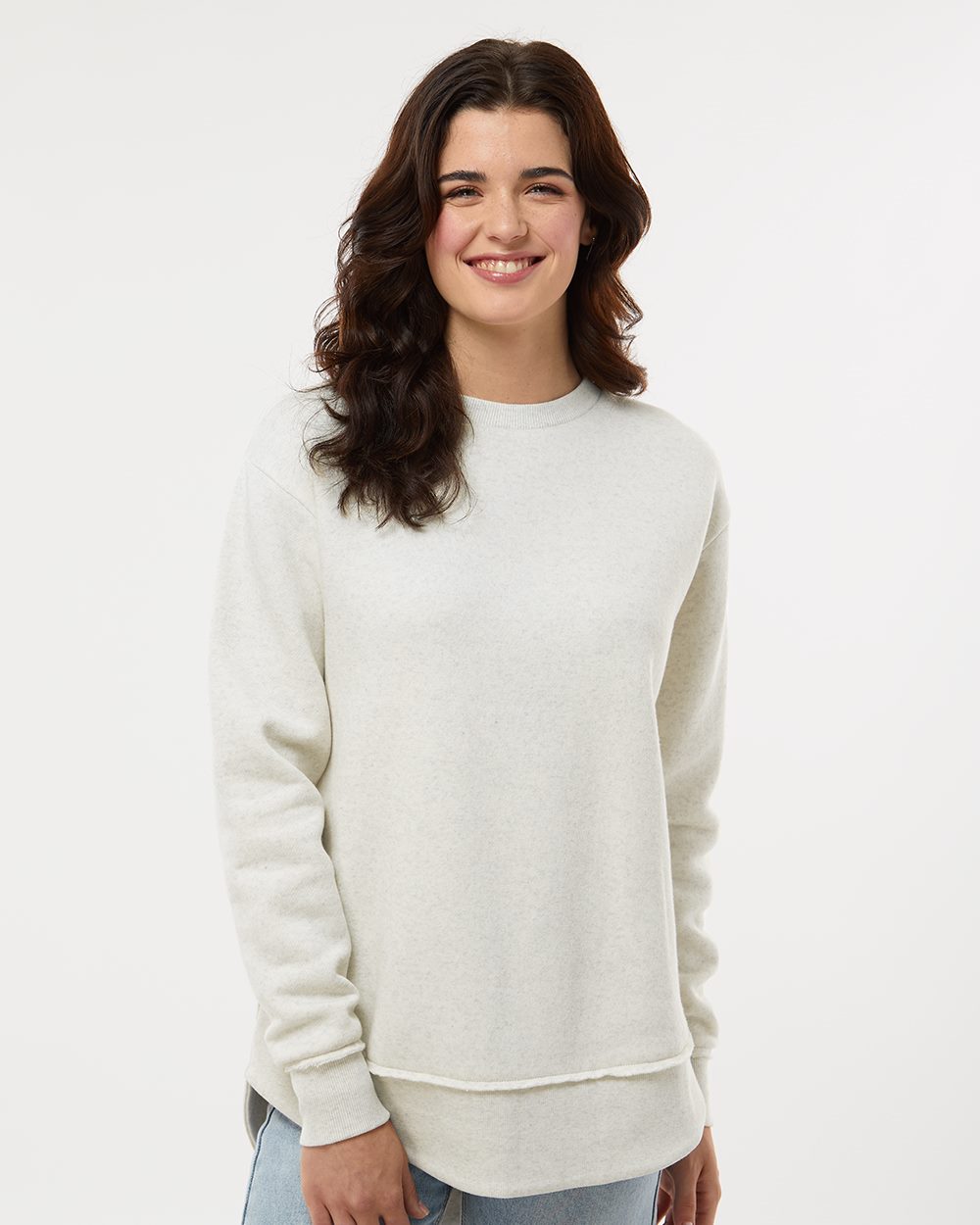 Women's Weekend Fleece Crewneck Sweatshirt - styleImage