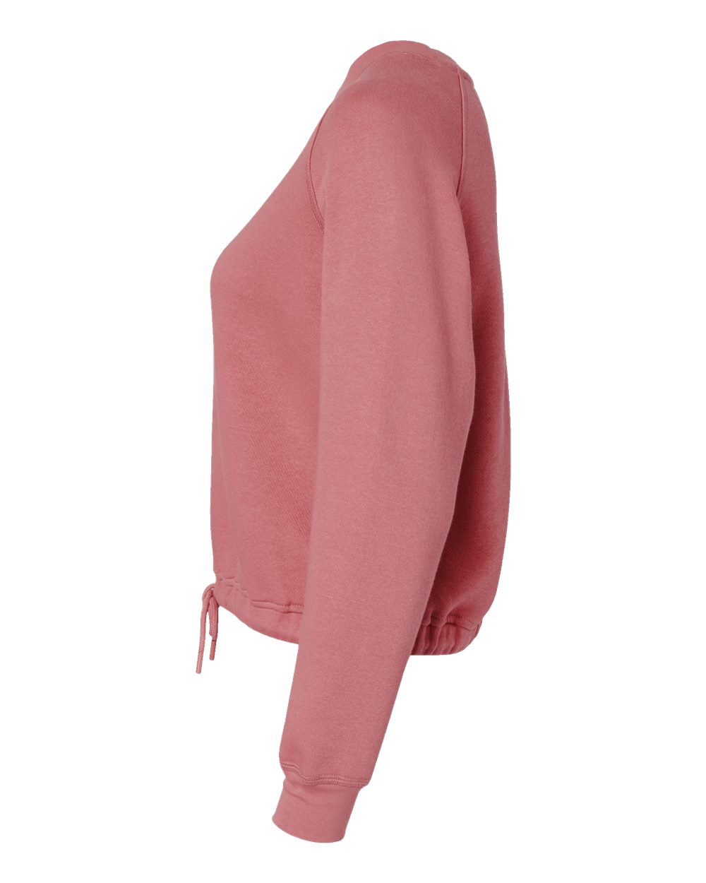 Women's Relaxed 3-End Boxy Fleece Crewneck Sweatshirt - DirectSide - B07838273 - Mauvelous