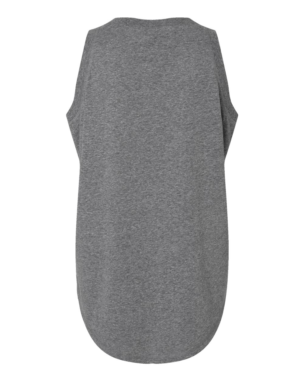 Women's Relaxed Fine Jersey Tank - Back - B07938133 - Granite Heather