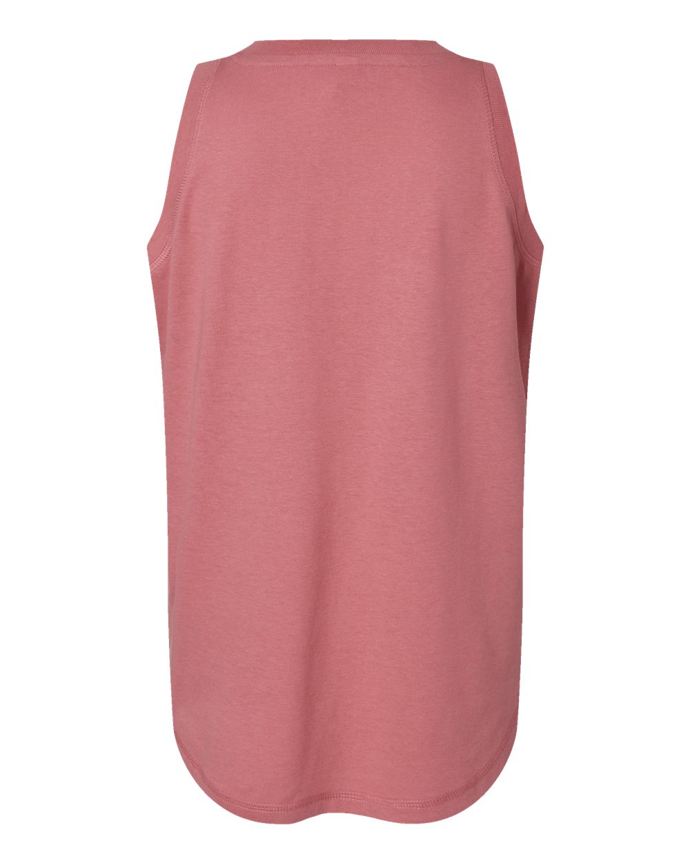 Women's Relaxed Fine Jersey Tank - Back - B07938273 - Mauvelous