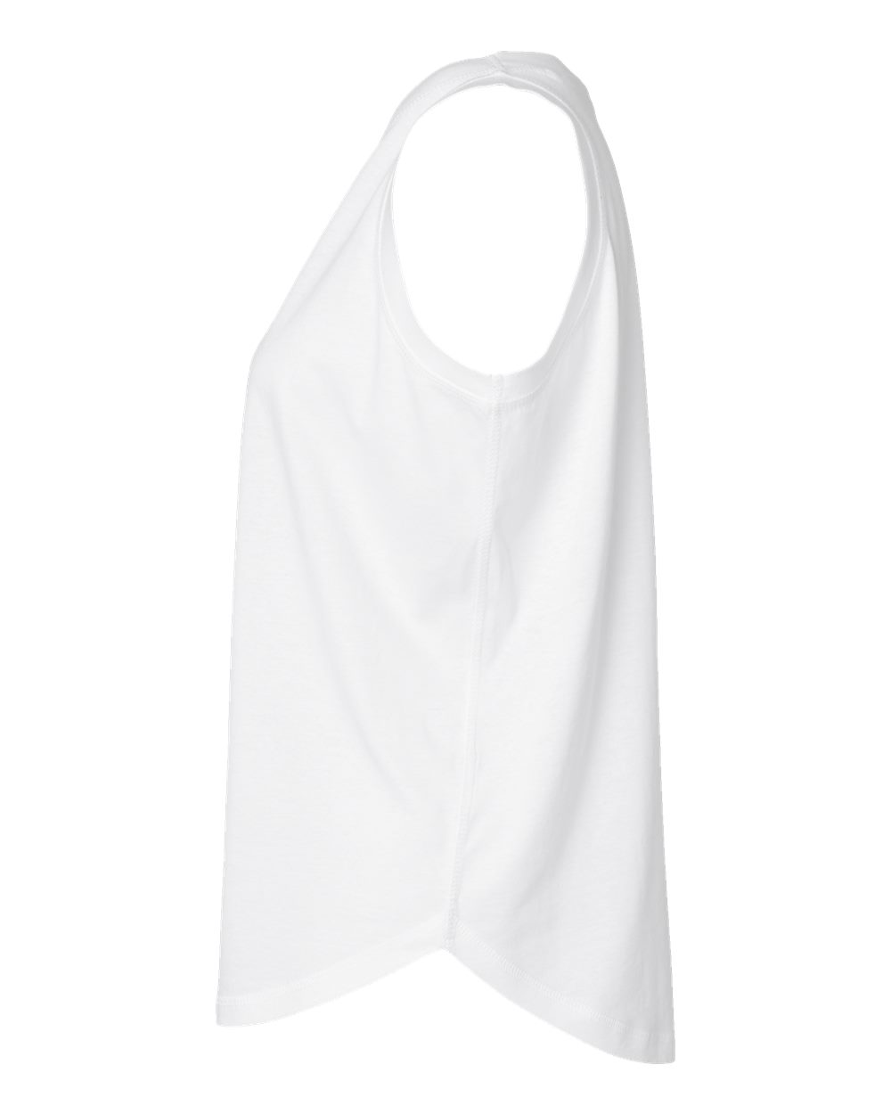 Women's Relaxed Fine Jersey Tank - DirectSide - B07938003 - White