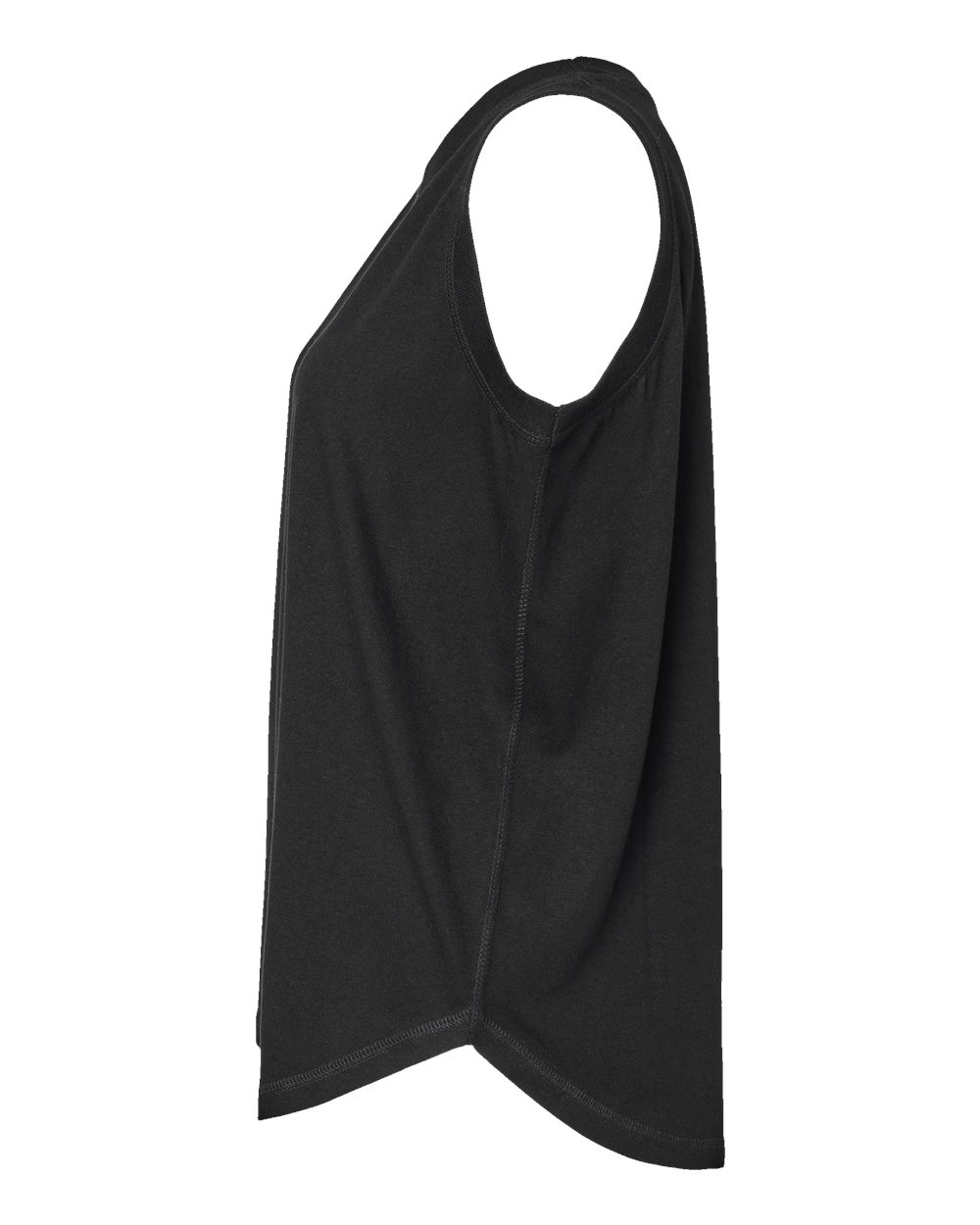 Women's Relaxed Fine Jersey Tank - DirectSide - B07938503 - Black