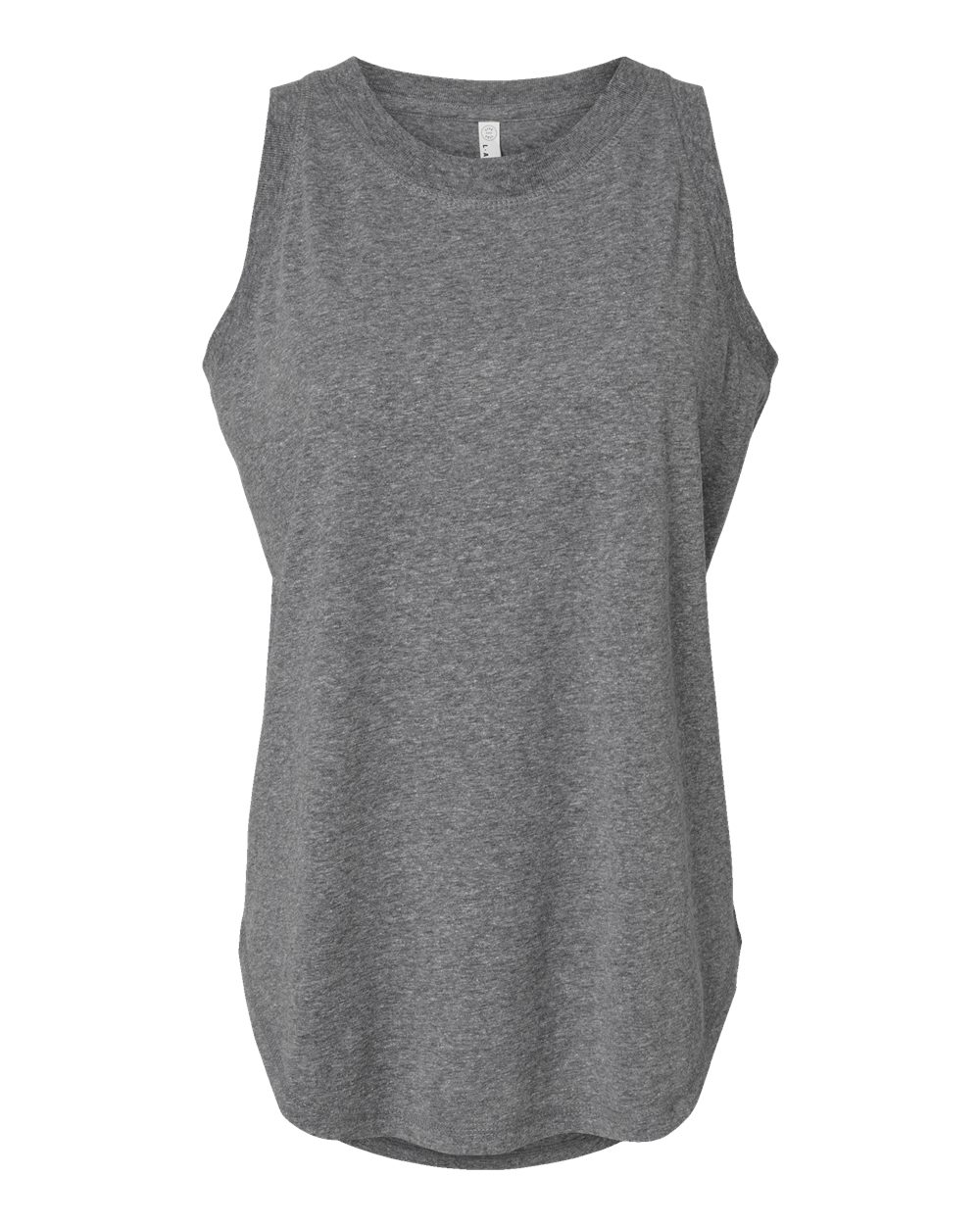 Women's Relaxed Fine Jersey Tank - Front - B07938133 - Granite Heather