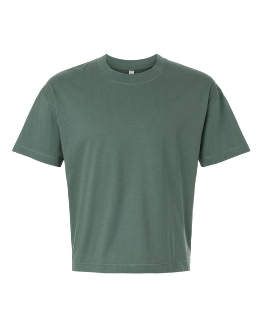 Relaxed Crew Tee - Front - B08638143 - Basil