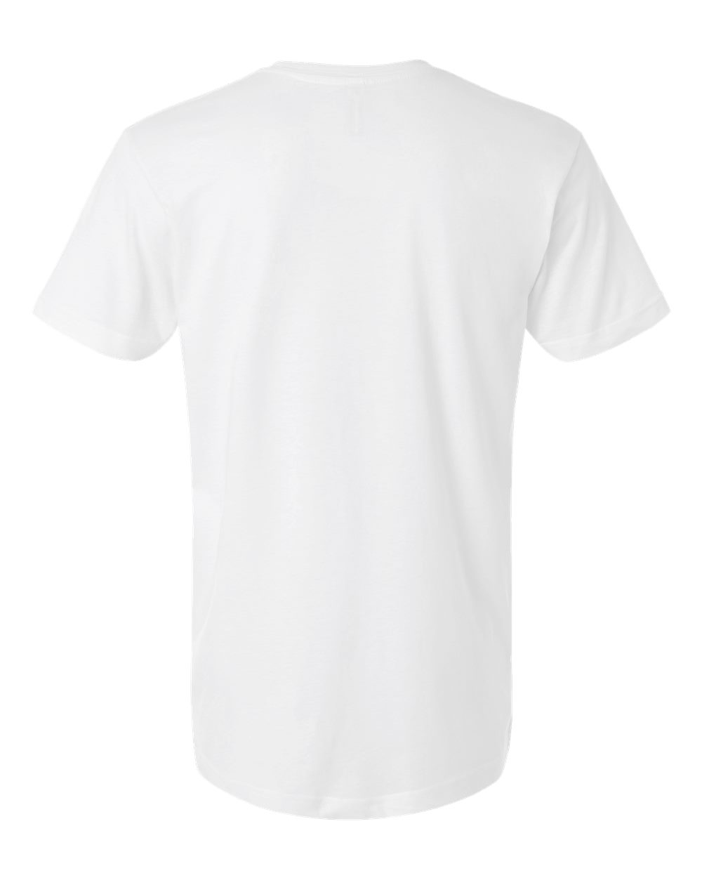 Unisex Eco Jersey Tee - Back - B08738003 - White