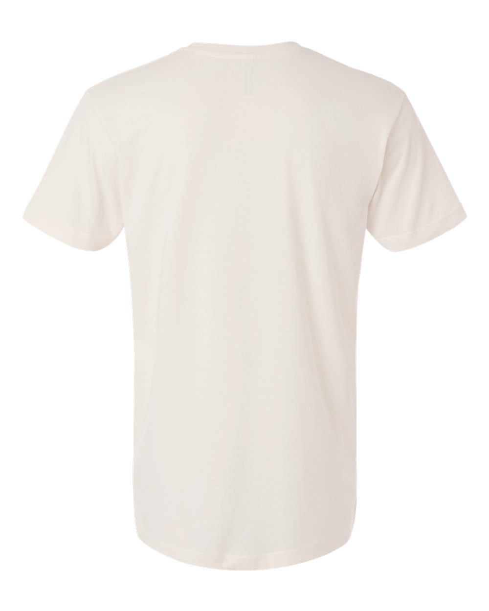 Unisex Eco Jersey Tee - Back - B08738243 - Eggshell