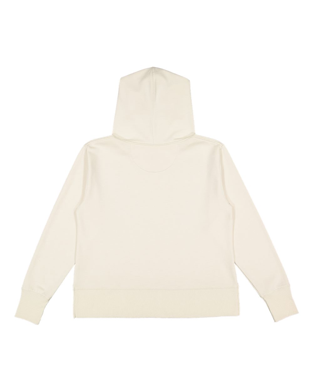 Women's Vintage Wash Hoodie Sweatshirt - Back - B09038243 - Washed Natural