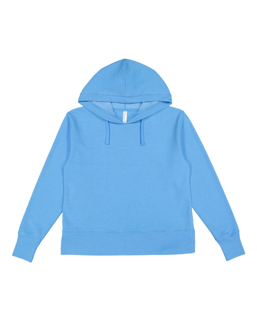 Women's Vintage Wash Hoodie Sweatshirt - Front - B09038763 - Washed Tradewind