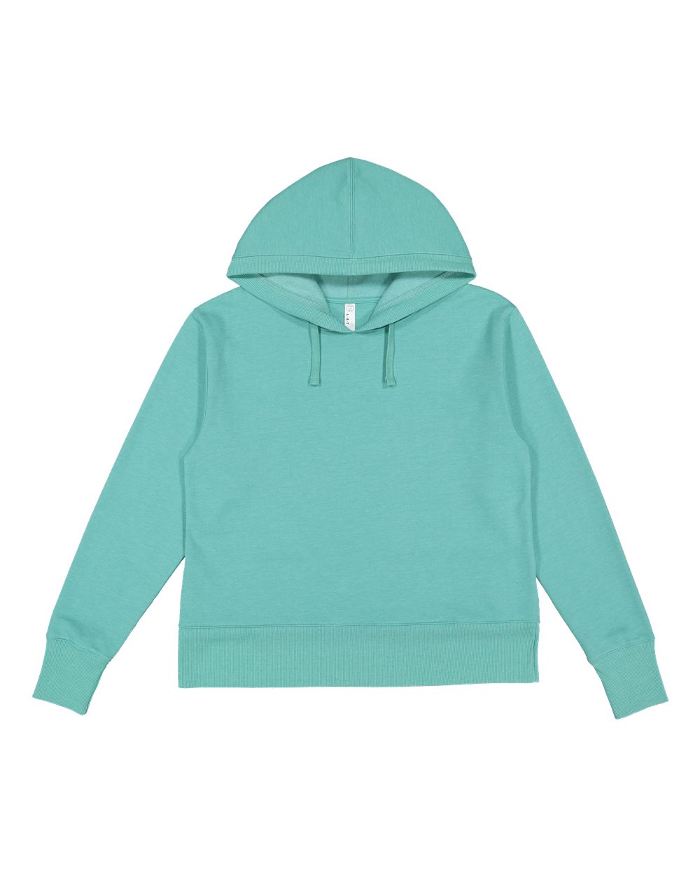 Women's Vintage Wash Hoodie Sweatshirt - Front - B09038813 - Washed Saltwater