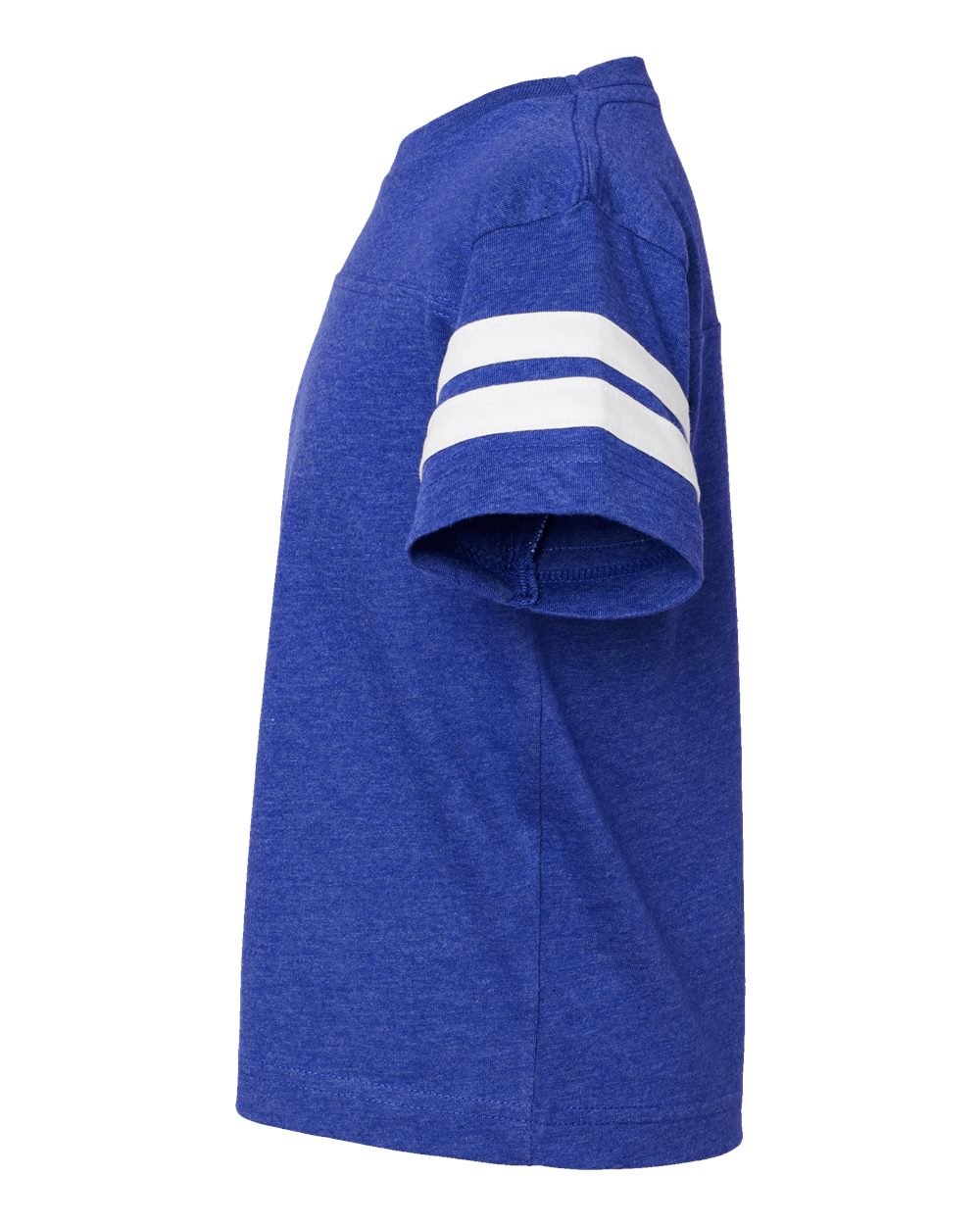 Youth Football Fine Jersey Tee - DirectSide - B54038752 - Vintage Royal/ White