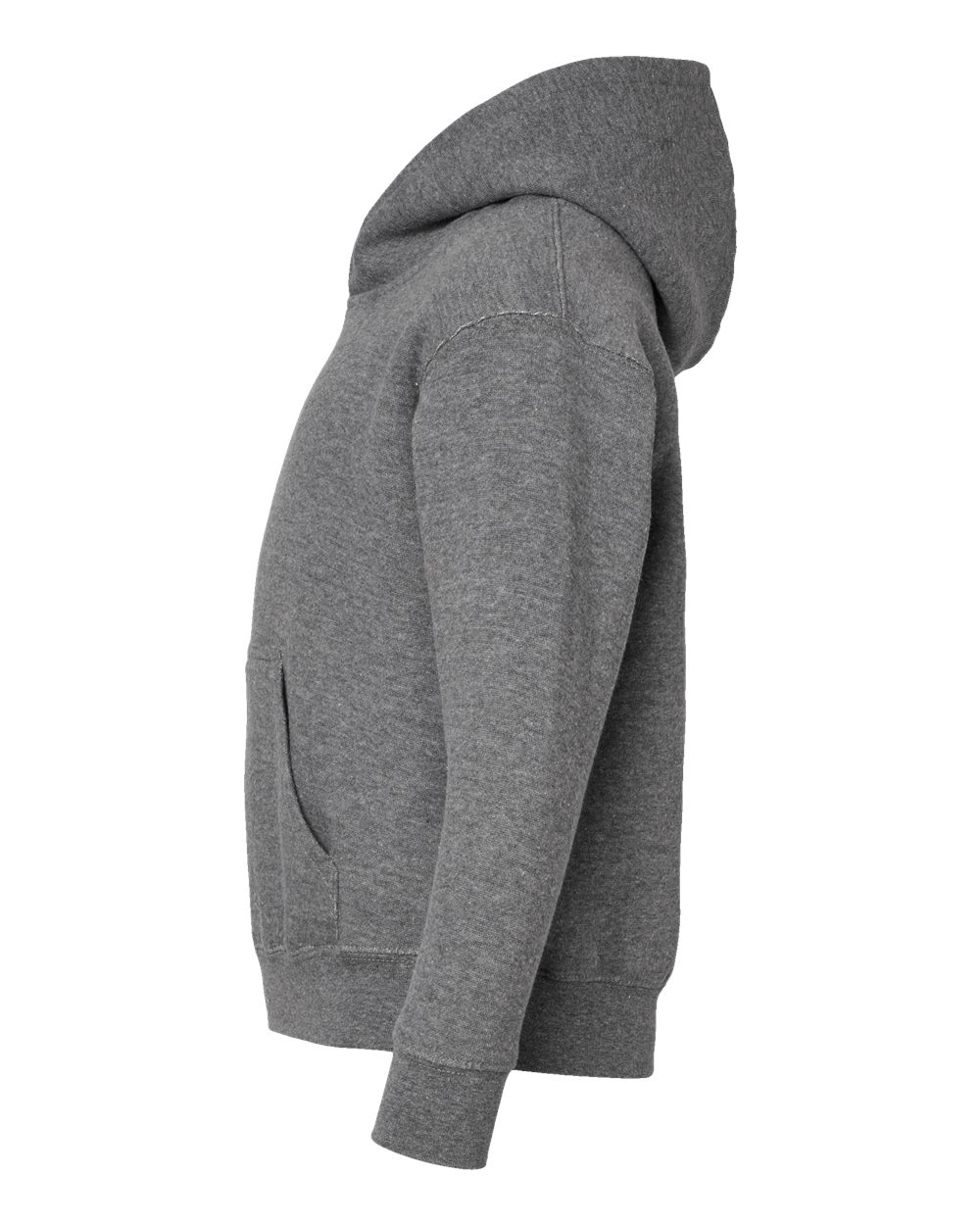 Youth Fleece Hoodie Sweatshirt - DirectSide - B39038572 - Granite Heather