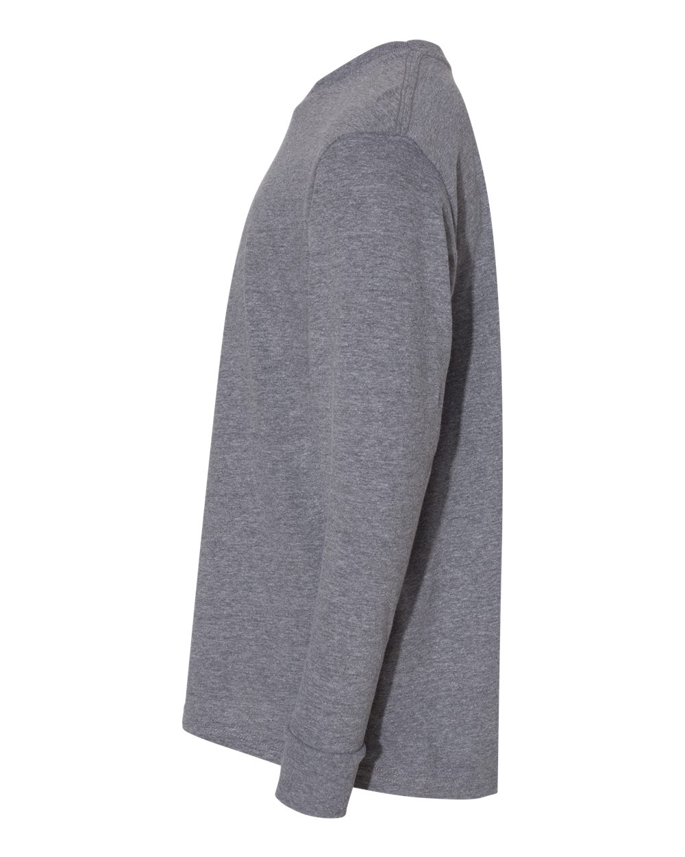 Youth Fine Jersey Long Sleeve Tee - DirectSide - B31438132 - Granite Heather