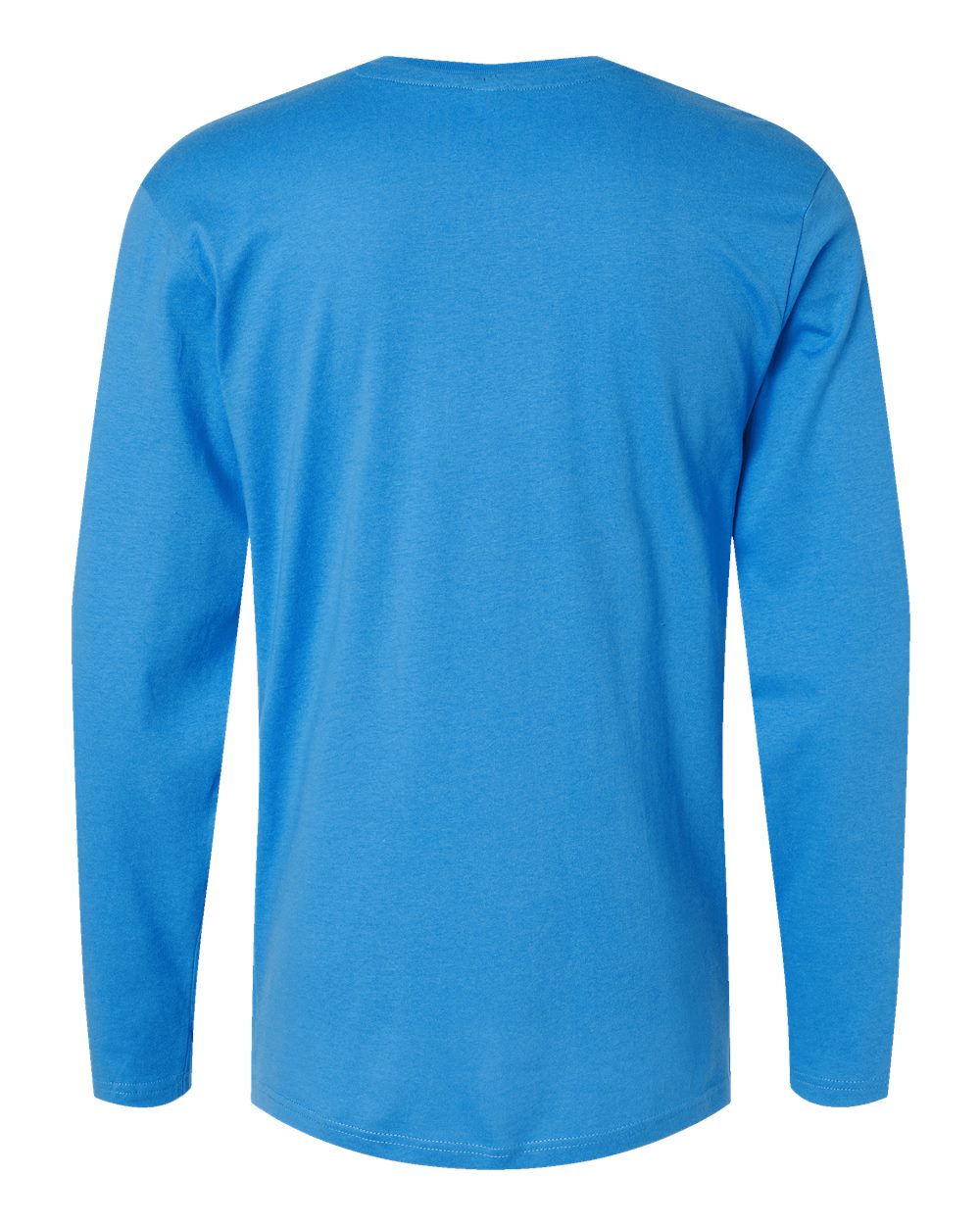Men's Fine Jersey Long Sleeve Tee - Back - B96338253 - Tradewind