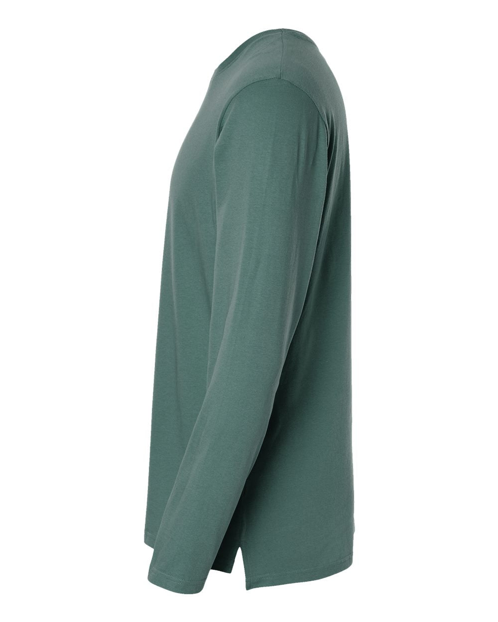 Men's Fine Jersey Long Sleeve Tee - DirectSide - B96338163 - Basil