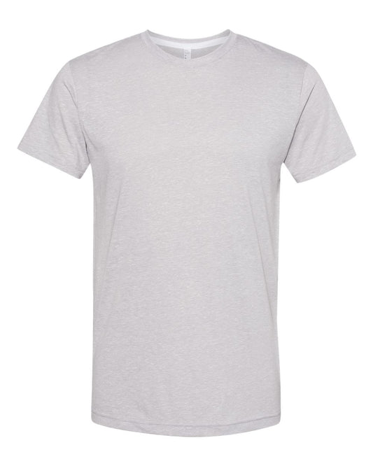 Men's Harborside Mélange Tee - Front - B01938094 - Grey Melange
