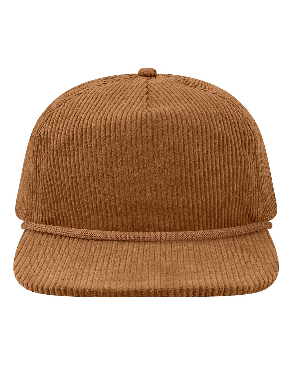 Unstructured with Rope Cap - Front - B36795600 - Camel Corduroy