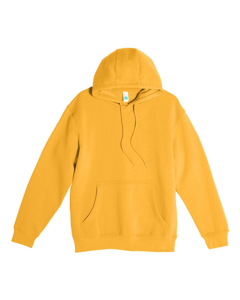 Unisex Premium Pullover Hooded Sweatshirt - Front - B487C9133 - Mustard