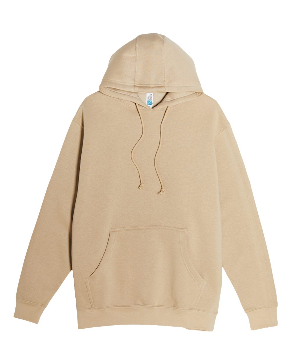 Unisex Heavyweight Pullover Hooded Sweatshirt - Front - B500C9102 - Mushroom