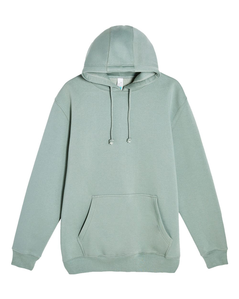 Unisex Heavyweight Pullover Hooded Sweatshirt - Front - B500C9542 - Sage
